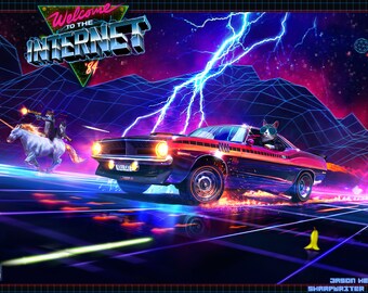 Welcome to the Internet 2.0 '84 PRINT - Multiple Sizes