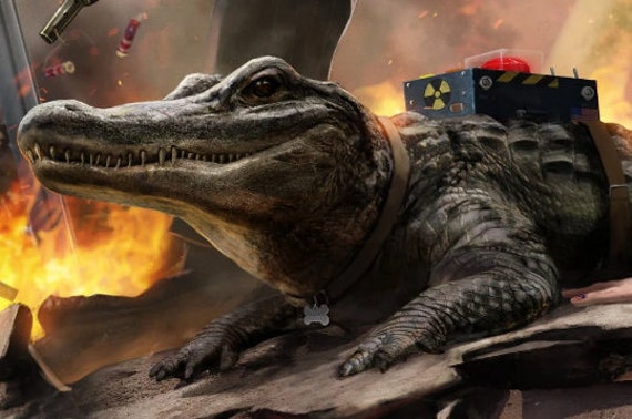 Knight Riding Alligator Bill Clinton Riding An Alligator