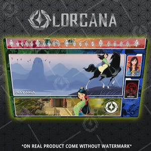 Lorcana play mat mulan - Etsy 日本