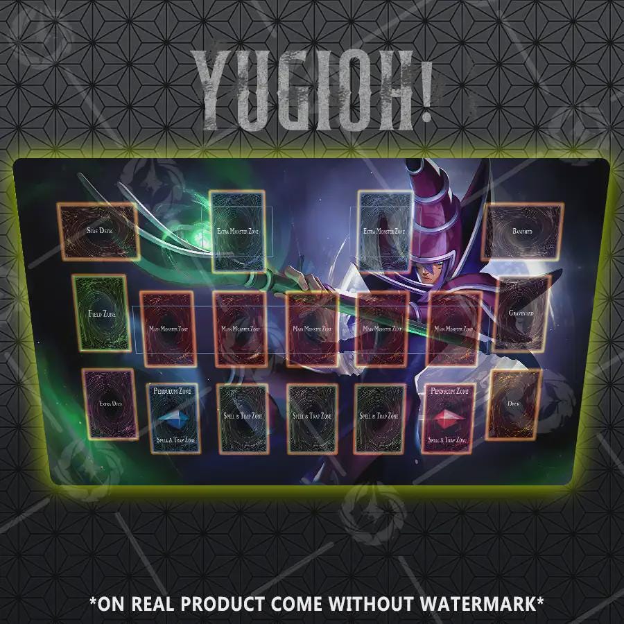 Yugiohs Playmat Zones - Etsy