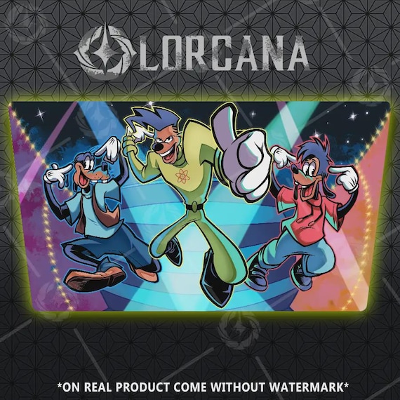lorcana goofy movie cards We stand out above the crowd with these new A Goofy Movie cards for  Disney Lorcana: Fabled releasing later this Fall.  This to celebrate  the 30th anniversary of the film