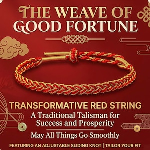 Pulsera de hilo rojo de caballo del año 2026, amuleto de nudo de escamas de dragón, cordón de protección ajustable