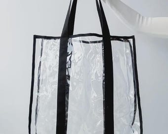 Oxford Beach Tote Bag – Water-Resistant, Lined, Lightweight (42x35x12 cm)