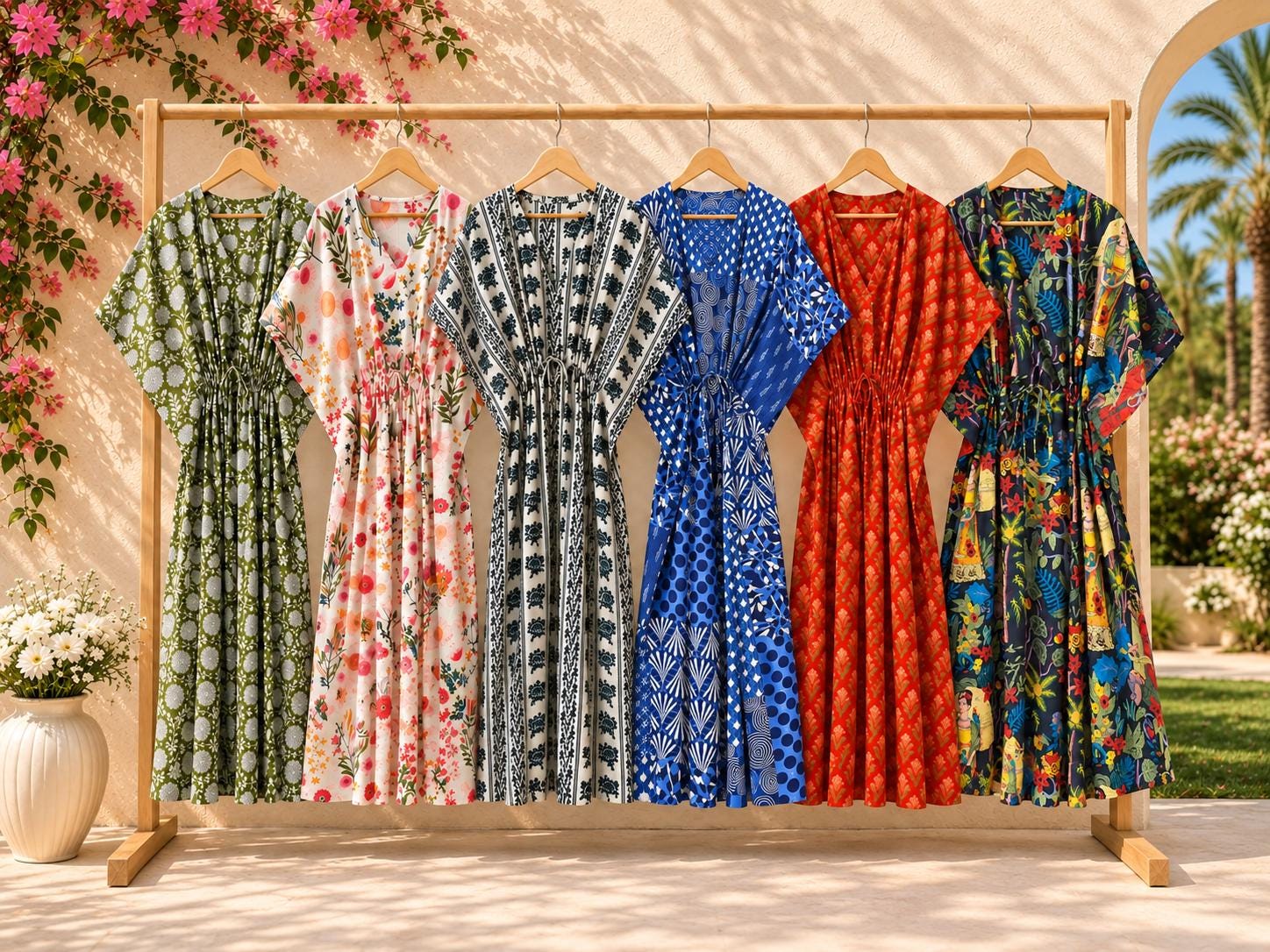ladies house dresses cotton Formal evening dress