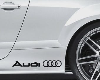 Audi Rings Vinyl Decals (Set of 2) - Car Graphics