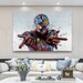 Graffiti Spiderman Canvas Wall Art- Gift For Fans- Marvel Hero Canvas- Gift For Son, Boyfriend, Husband, Family, Friend, Etc 