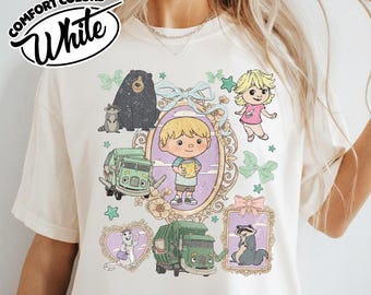 Vintage Trash Truck Comfort Colors Shirt, Trash Truck Birthday Matching, Trash Truck Family Trip, Trash Truck Birthday Gift  AYAV07