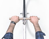 Manubrio legno rovere nuovo "LEUCORYX" con costruito in alluminio Triple da Woodstick Ltd.