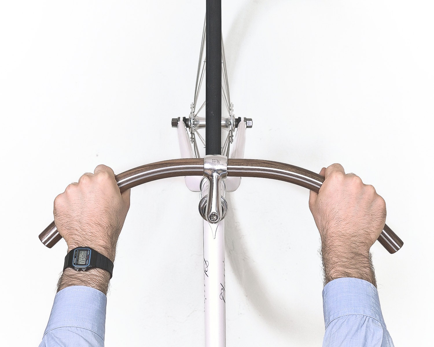 wood handlebar