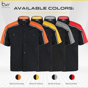 Men's  Mechanical/Industrial Work Shirt with safety lining