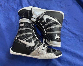 Nike HyperKO Limited Edition Boxing Shoes Custom made  (FULLY CUSTOMIZED) Boxing Boots For Training | Gift