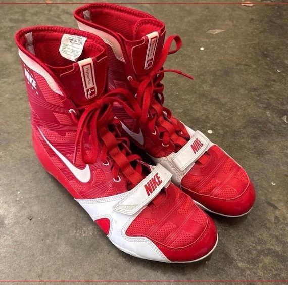 Nike HyperKO Limited Edition Boxing Shoes Custom made  (FULLY CUSTOMIZED) Boxing Boots For Training | Gift