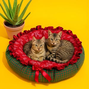 Wendbares Haustier Bett Schnittmuster: Gemütliches Heimtier Geschenk (Digitaler Download)