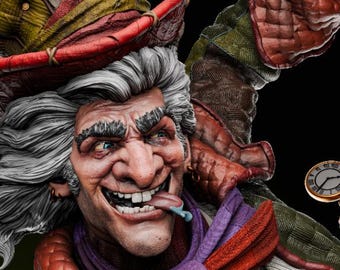 Mad Tea Trickster – Whimsical Gentleman STL Statue