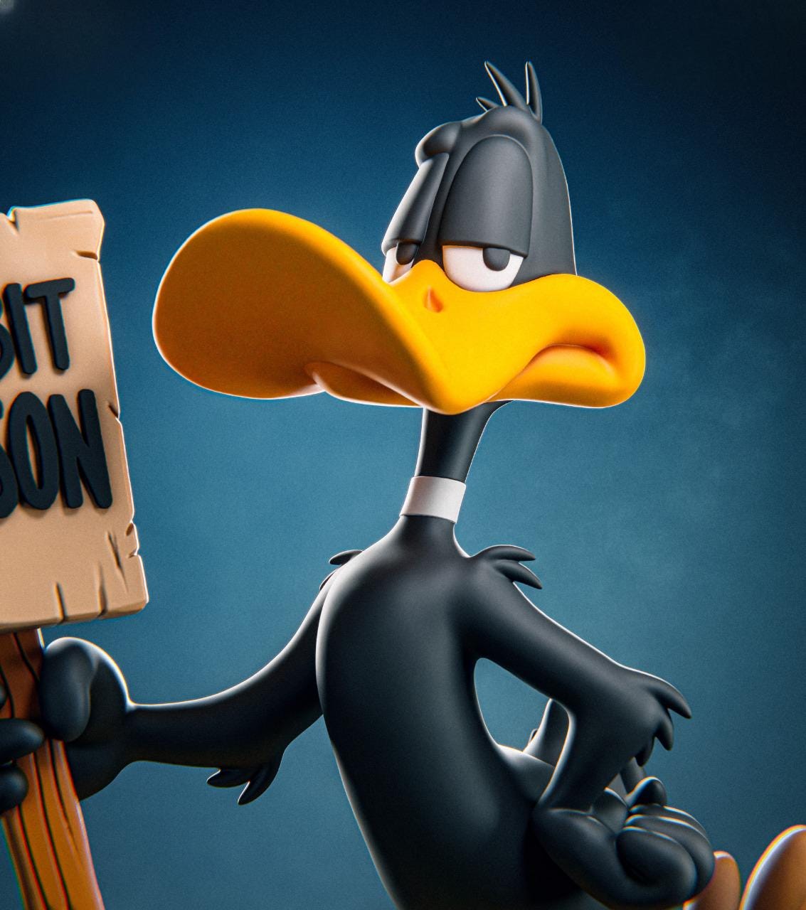 Daffy duck head - Etsy 日本