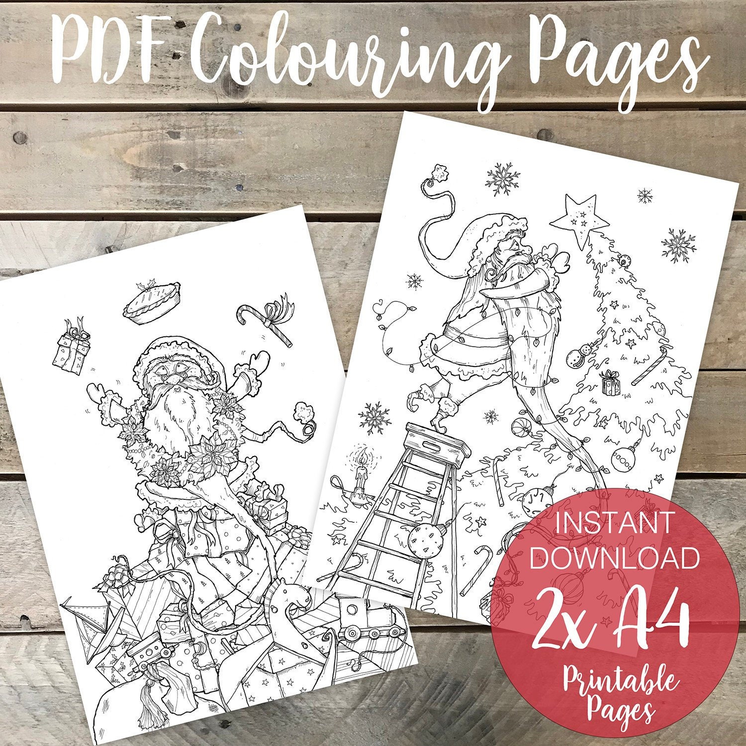 Set of 3 Colour Therapy Adult COLOURING BOOKS Series 3 for