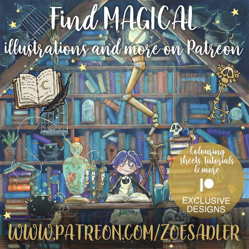 Wishing Well Fairy Tale Coloring Page for Adults The Frog | Etsy