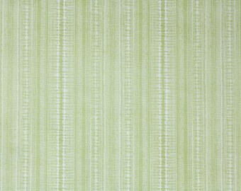 1970s Vintage Wallpaper by the Yard -  Green Stripes