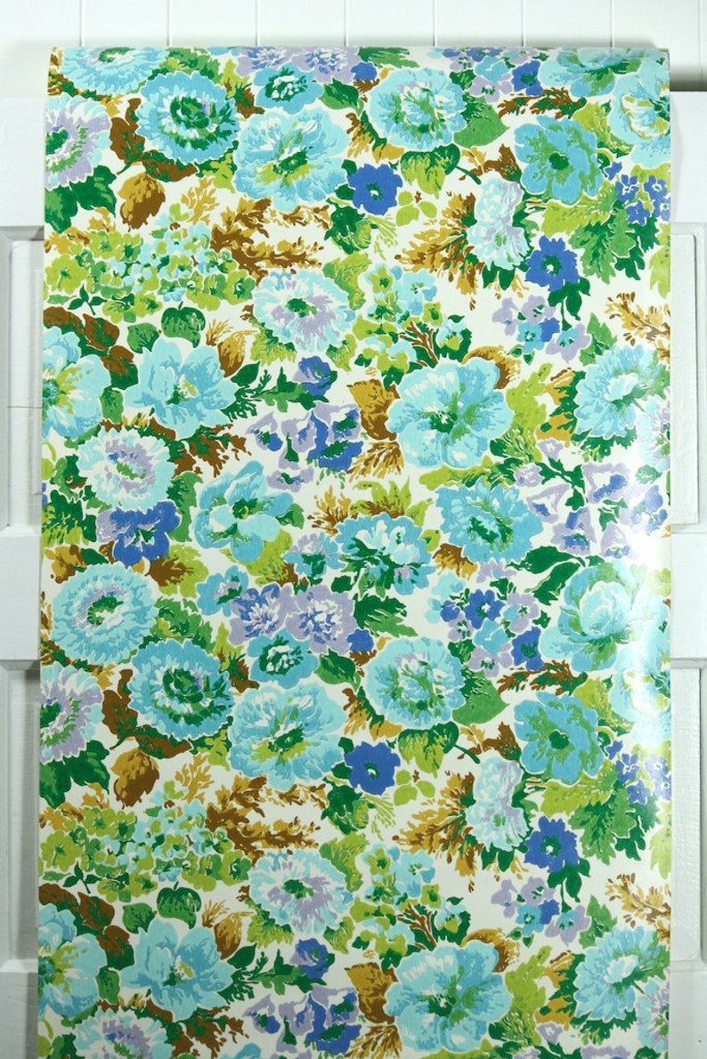 Retro Wallpaper by the Yard 70s Vintage Wallpaper 1970s Retro Wallpaper by the Yard 70s Vintage Wallpaper 1970s
