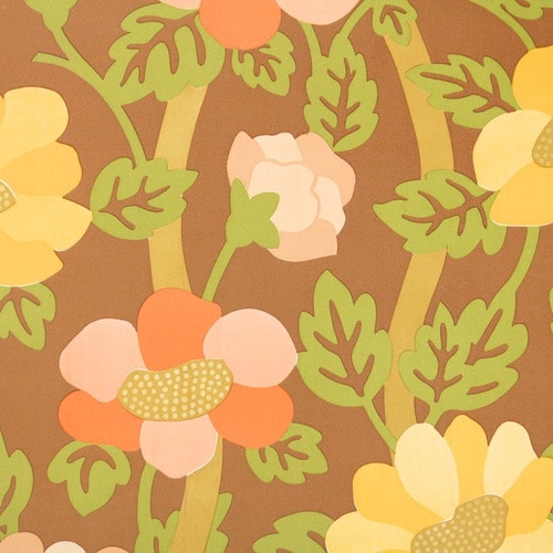 Retro Wallpaper by the Yard 70s Vintage Wallpaper \u2013 1970s Vintage Wallpaper Orange Damask Retro Wallpaper by the Yard 70s Vintage Wallpaper \u2013 1970s Vintage Wallpaper Orange Damask
