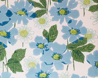 Retro Wallpaper by the Yard 70s Vintage Wallpaper - 1970s Yellow and ...