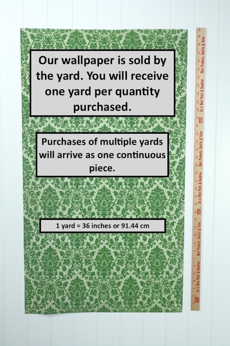 Retro Flock Wallpaper by the Yard 70s Vintage Flock Wallpaper Etsy