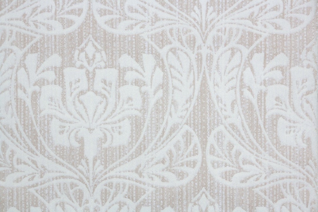 Retro Flock Wallpaper by the Yard 70s Vintage Flock Wallpaper Etsy