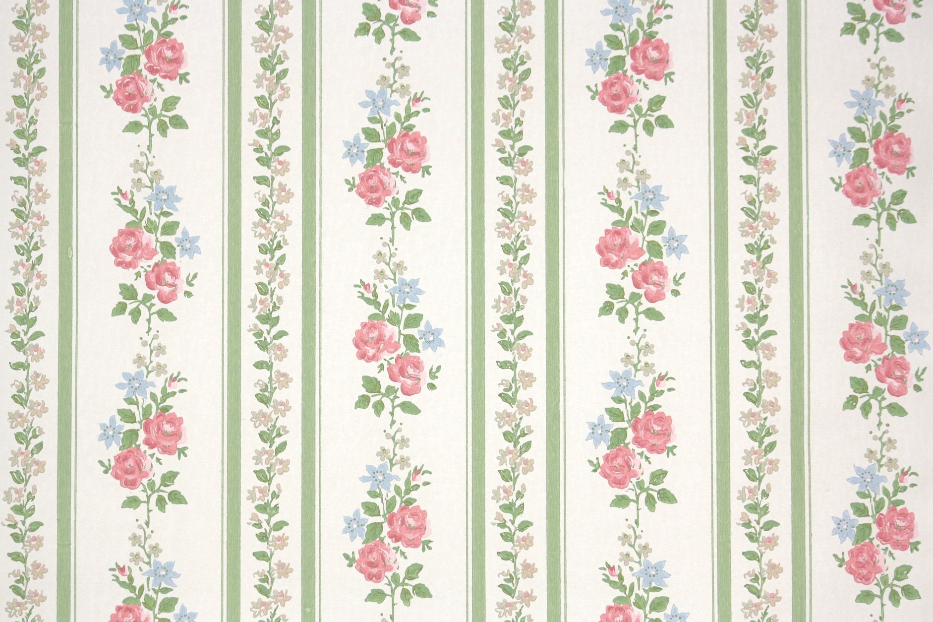 Craft Supplies & Tools Collage Floral Wallpaper Red and Pink Flowers on