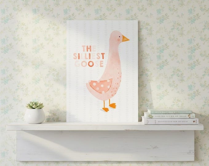 Art Print: The Silliest Goose, A5, Wall Decor
