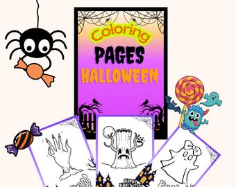 Halloween Coloring Pages for Toddlers – & Easy Printables (PDF Download)