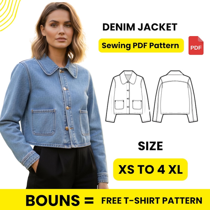 Mens Denim Jacket - Etsy