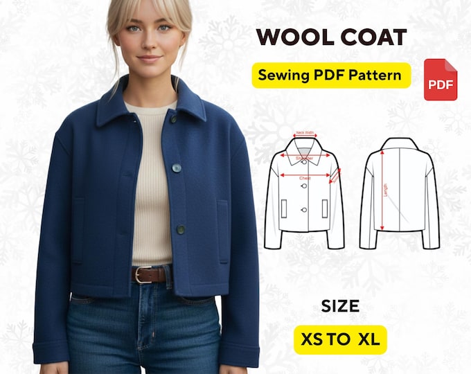 cropped-wool-jacket-sewing-pattern-boxy-fit-xs-xl-pdf-pattern-etsy