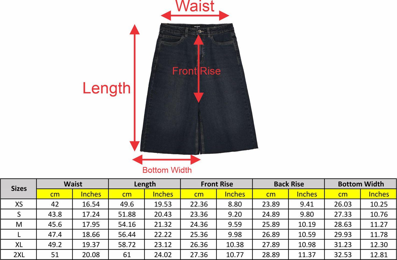 Wide Leg Jorts Sewing Pattern | Baggy Denim Shorts PDF, Streetwear DIY ...