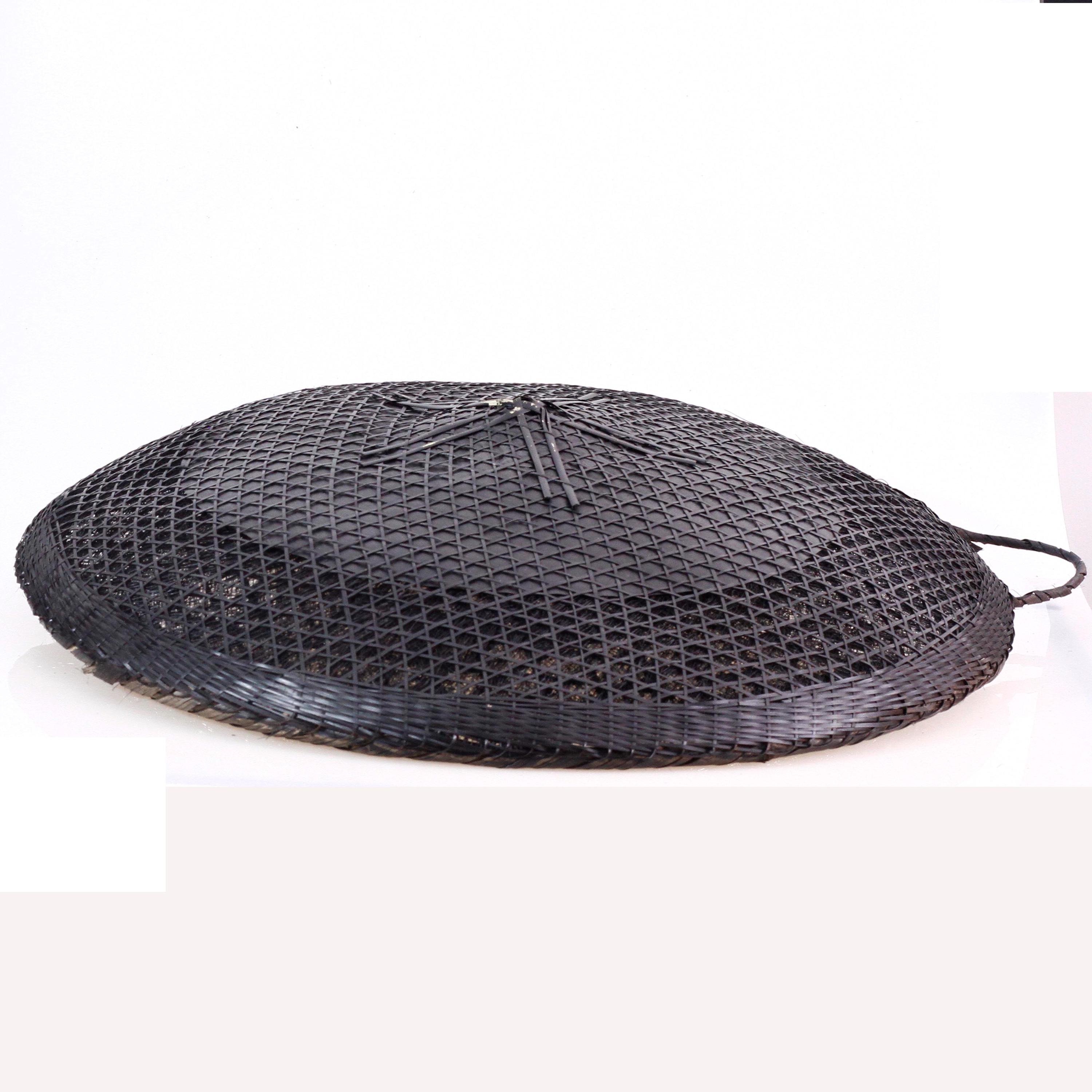 Bamboo Woven Samurai Hat: Ninja Cosplay, Halloween Party Prop