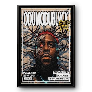 Odumodu Blvck April 10 2026 NOTO Philly, Philadelphia Poster