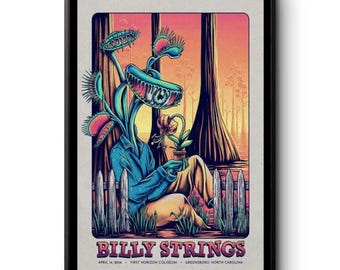 Billy Strings April 14 2026 Greensboro, North Carolina Poster