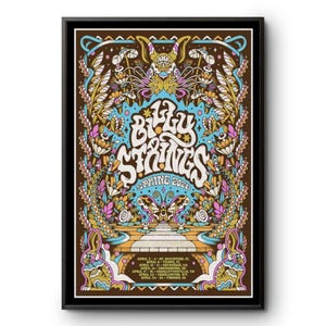 Billy Strings poster tourdata lente 2026