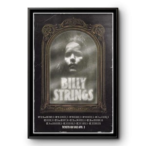 Billy Strings Fall 2026 Tour Poster