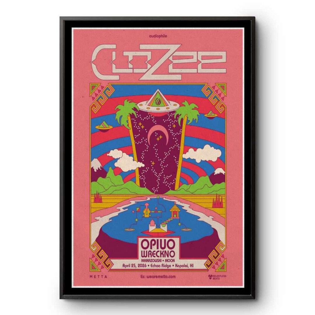 Clozee April 25 2026 Kapalei, HI Poster - Etsy