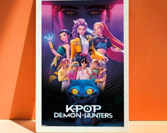 K-P0p Dämonenjäger Filmposter - HD Leinwanddruck