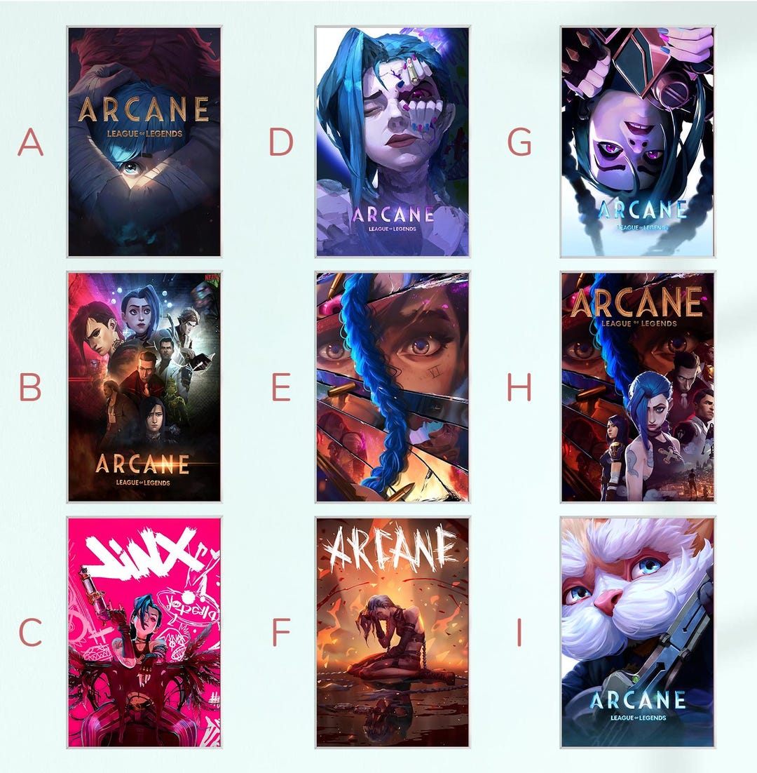Arcane Poster-canvas Print-bedroom Decor-wall Art-gift for Movie Lovers ...