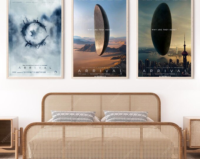 Arrival Heptapod Scifi Alien Movie Ink Language Modern Minimal Digital ...
