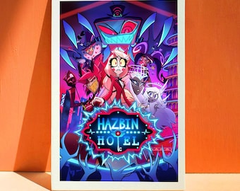 Hazbin Hotel Vox Fanart Poster - Etsy