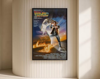 バック・トゥ・ザ・フューチャー オリジナルデザイン映画ポスター
