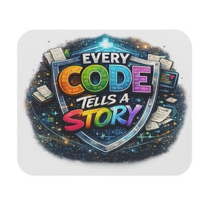 Jedes Codebeispiel erzählt eine Geschichte – Mauspad | Programmierer-Gaming-Schreibtischmatte