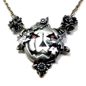 Pumpkin. Jack O&#39;lantern. Jack-O-Lantern. Halloween Necklace. Pumpkin Necklace. Jack-O-Lantern Necklace. Jack O Lantern. Stingy Jack