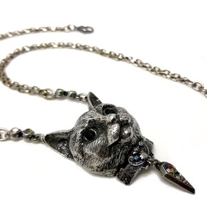 Big F&quot;n Kitty Necklace. Cat Necklace. Cat Jewelry. Fmn