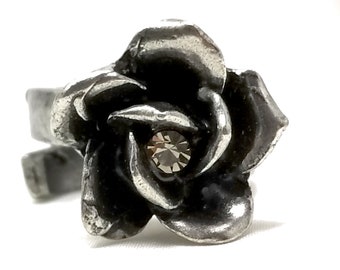 Small Rose Ring Floral Ring