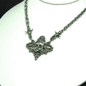 Victorian Baby Necklace. Doll jewelry. Doll head. Rkn