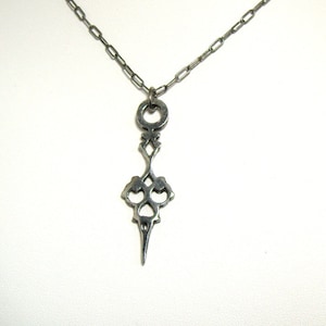 Single Clock Hand Necklace